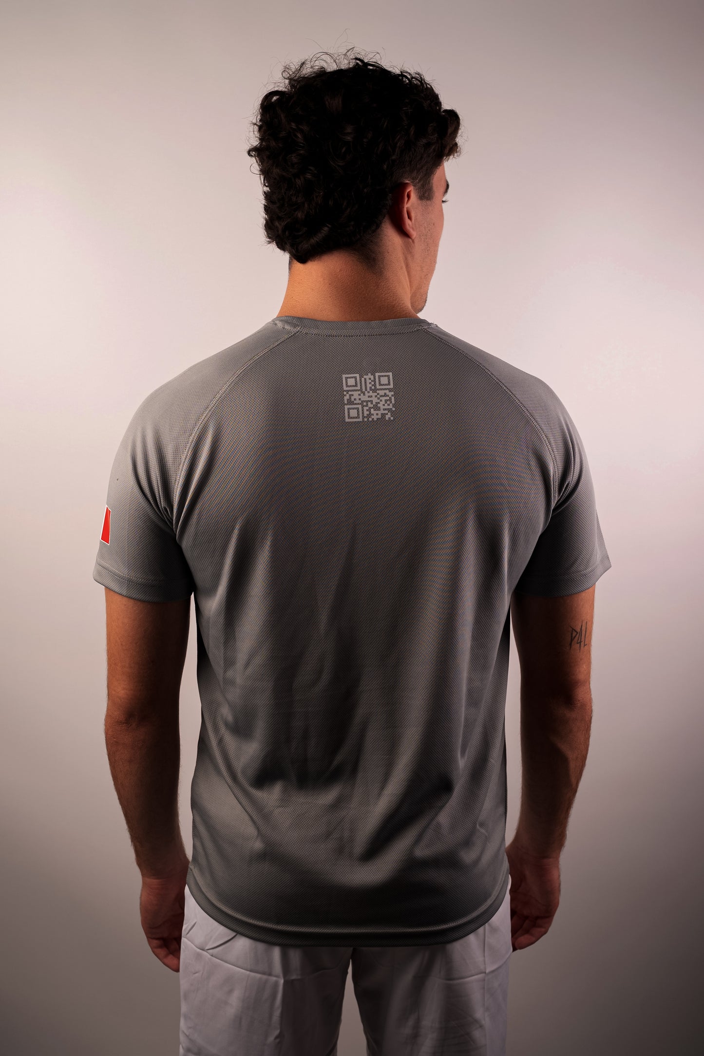 MAILLOT PADEL GRIS JR CLUB