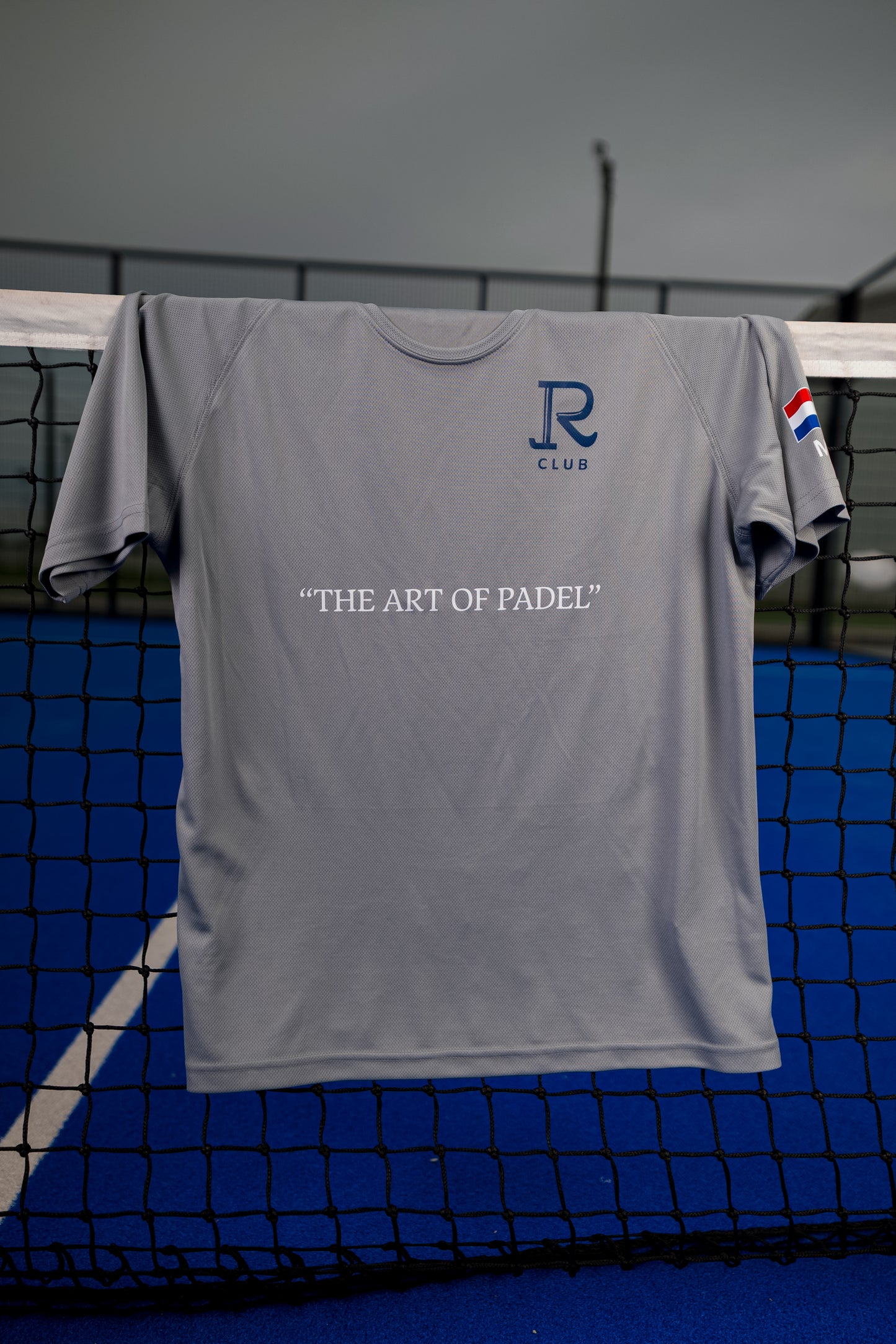 MAILLOT PADEL GRIS JR CLUB